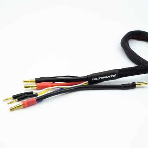 Cable carga balanceo simultaneao 2X2s 60cm conectores 4-5mm - Imagen 3