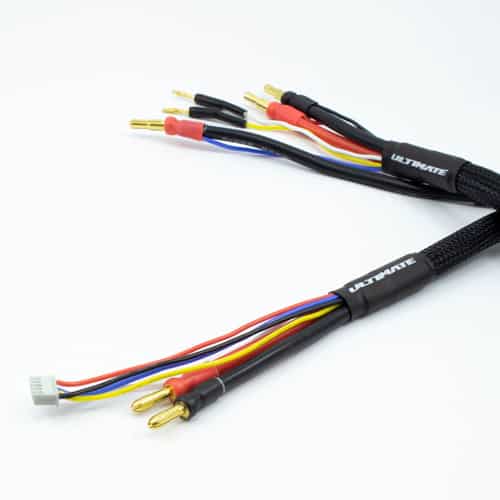 Cable carga balanceo simultaneao 2X2s 60cm conectores 4-5mm - Imagen 2