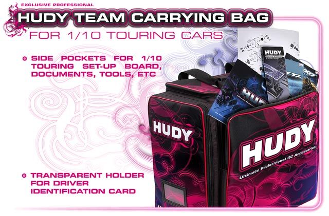 Bolsa de transporte con cajones HUDY 1/10 v3 - Imagen 5