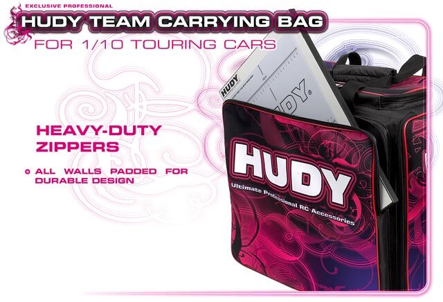 Bolsa de transporte con cajones HUDY 1/10 v3 - Imagen 3