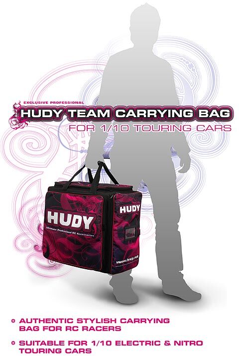 Bolsa de transporte con cajones HUDY 1/10 v3 - Imagen 2
