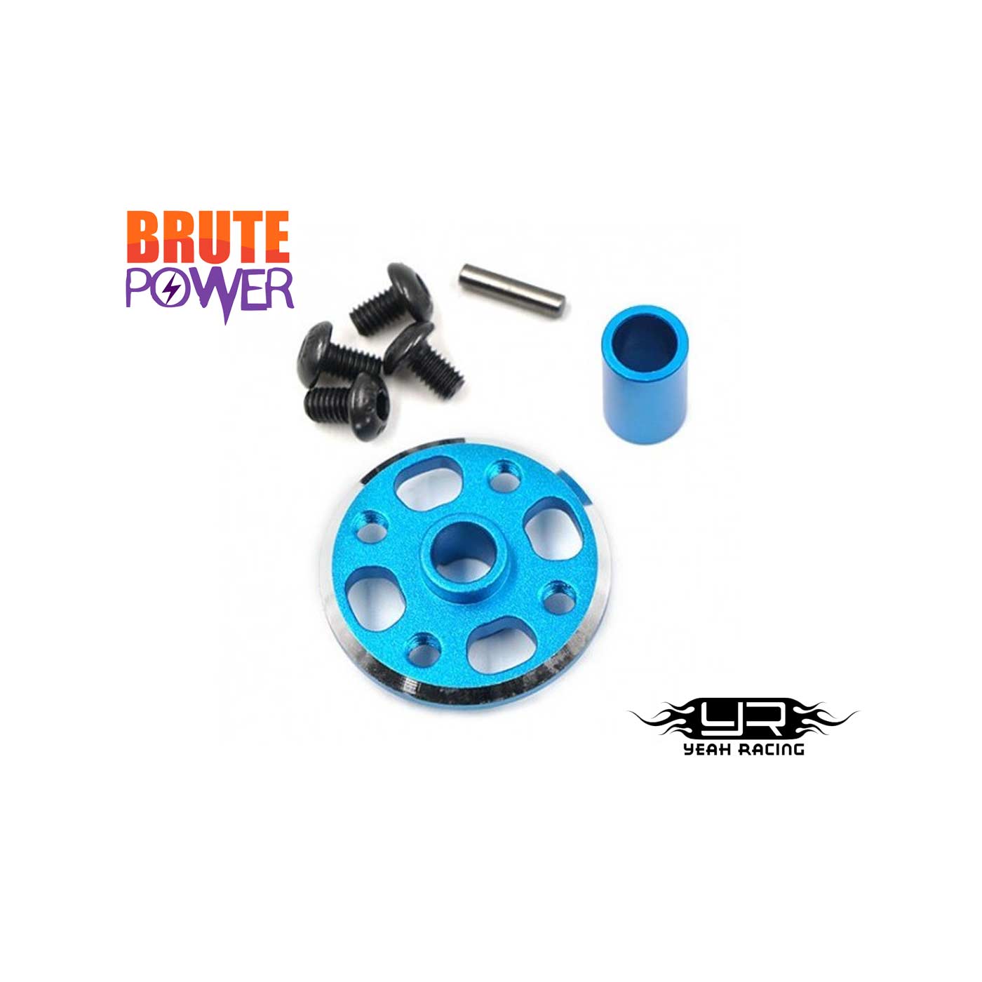 Porta corona de aluminio Yeah Racing para Tamiya TT-02