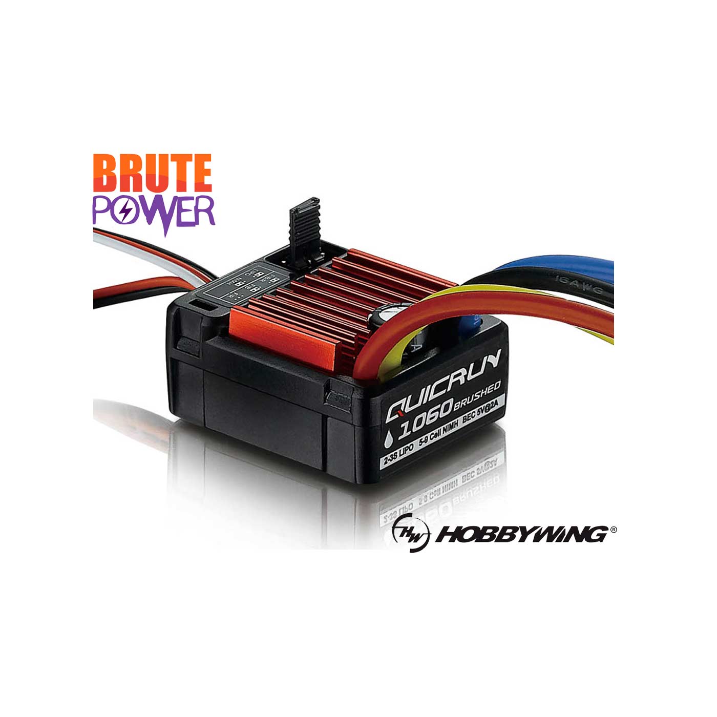 Variador Hobbywing QuicRun 1060 brushed 60A