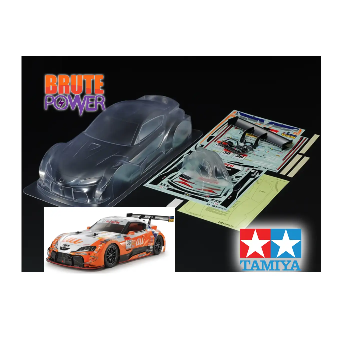 Carrocería Tamiya Toyota GR Supra