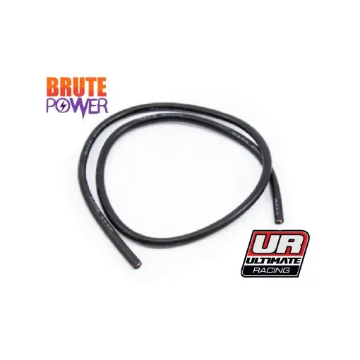 Cable de silicona negro 10AWG (50cm)