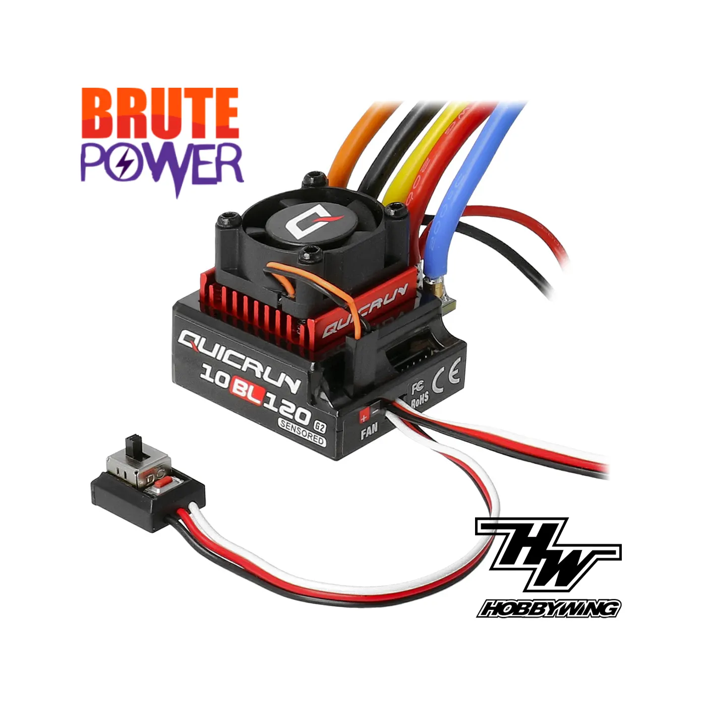Hobbywing QuicRun 10BL120G2 120A