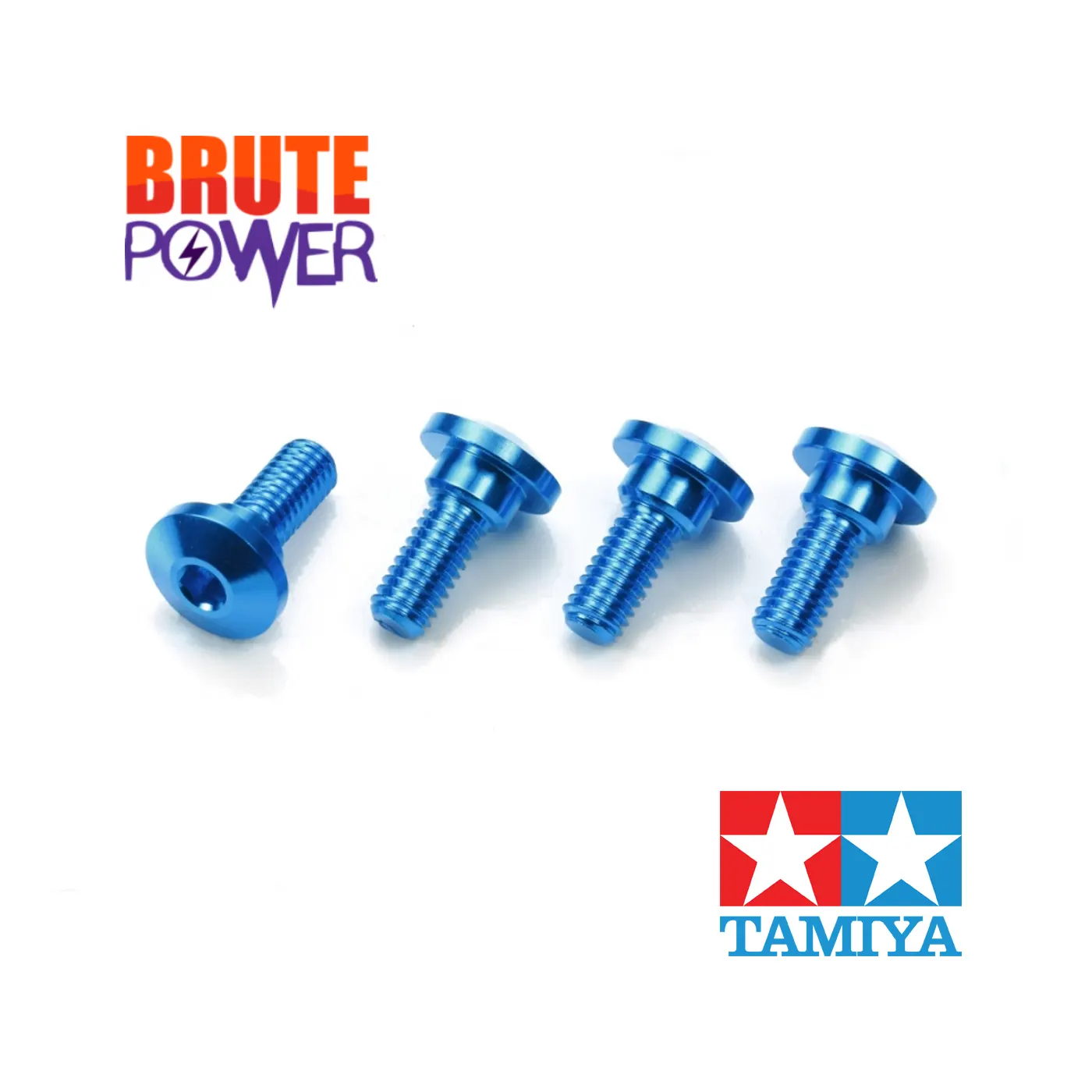 Tornillos de aluminio para sujección de Servos