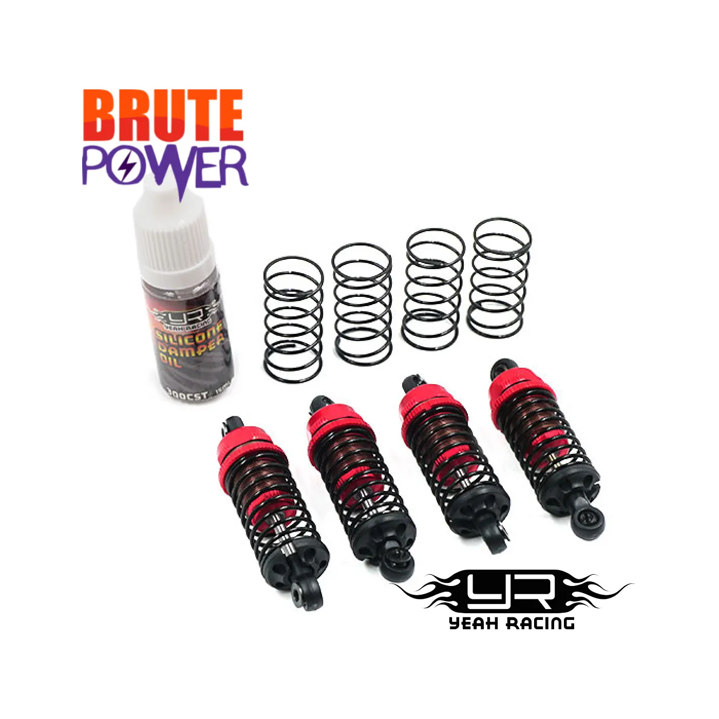 Amortiguadores drift rojo