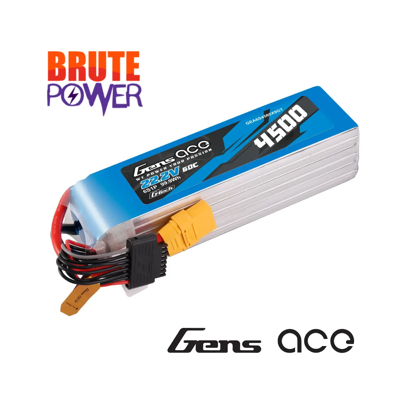 Batería LIPO Gens ace 6S 4500mah 60C