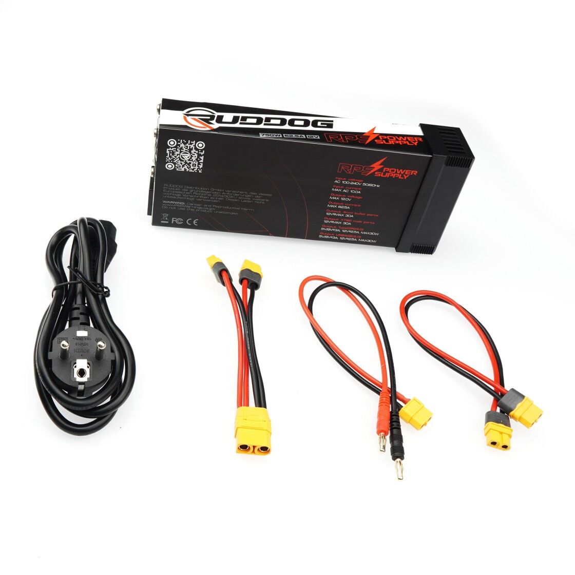 Fuente de alimentación RUDDOG RPS 750W 62.5A 12V para cargadores RC - Imagen 4