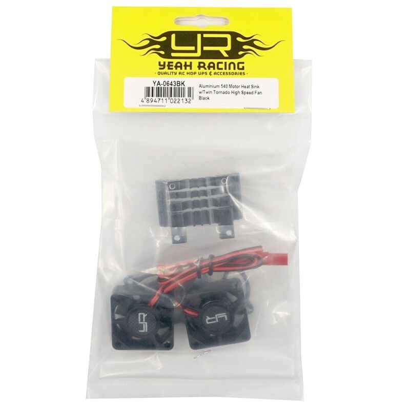 Doble ventilador y disipador para motores 540-550