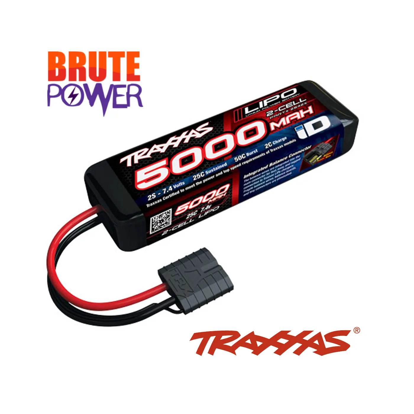 Batería Lipo Traxxas 2s 5000mah