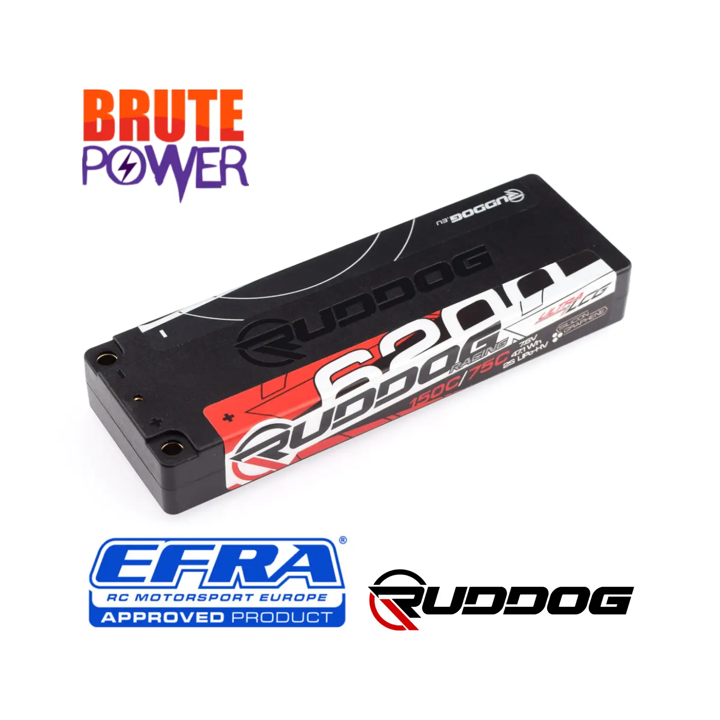Batería LIPO HV 2s 7.6V Ultra LGC 6200mAh