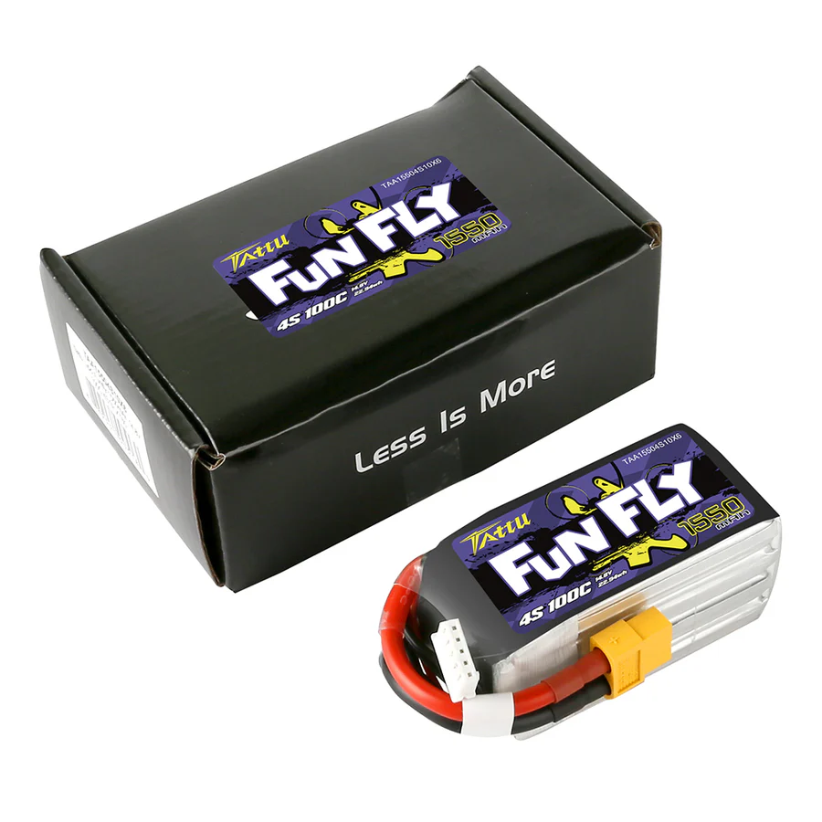 Batería LIPO Tattu Funfly 4S 1550mah 100C