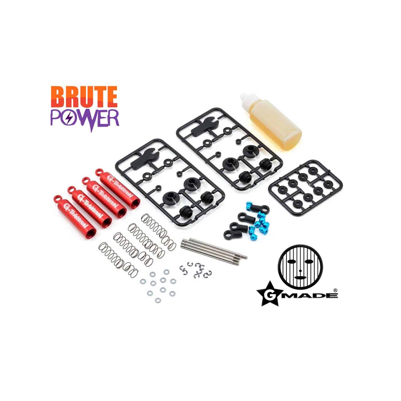 Amortiguadores GMADE transition rojos