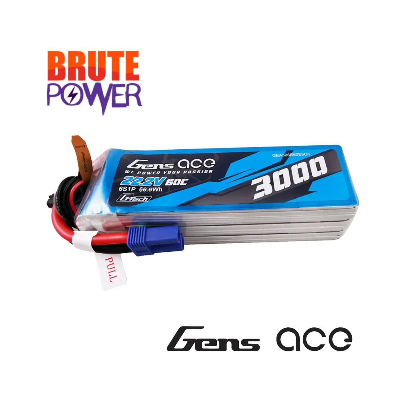 Batería Lipo Gens Ace 6s 3000mAh